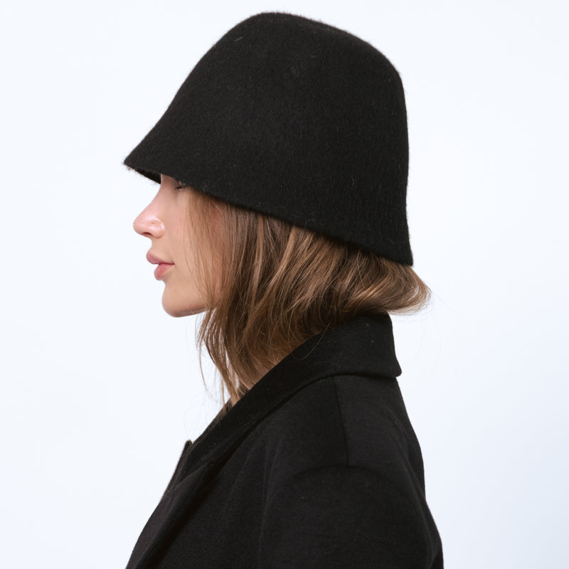 Wool Bucket Hat – Cafe Society display picture 2